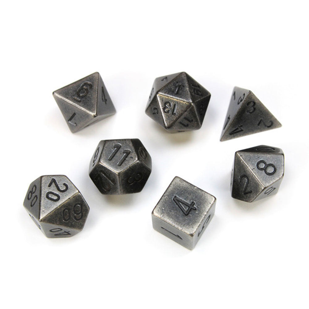 Metal Chesex Polyedral 7-Die Set