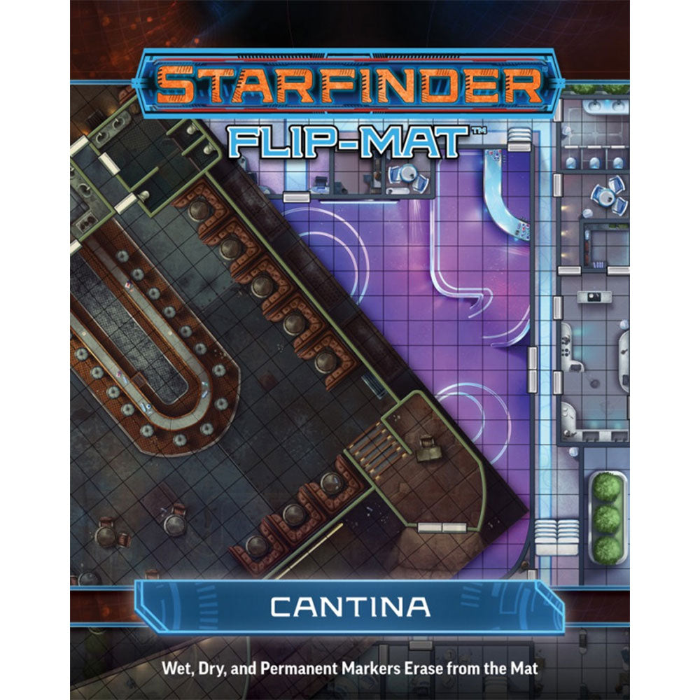 Starfinderのロールプレイゲームフリップマット