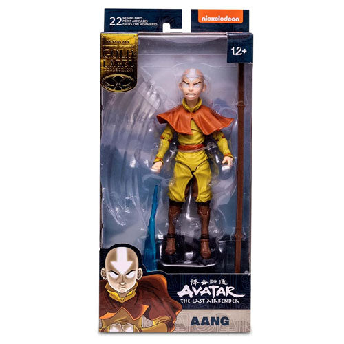 Avatar The Last Air Bender Gold Label Aang Action Figure