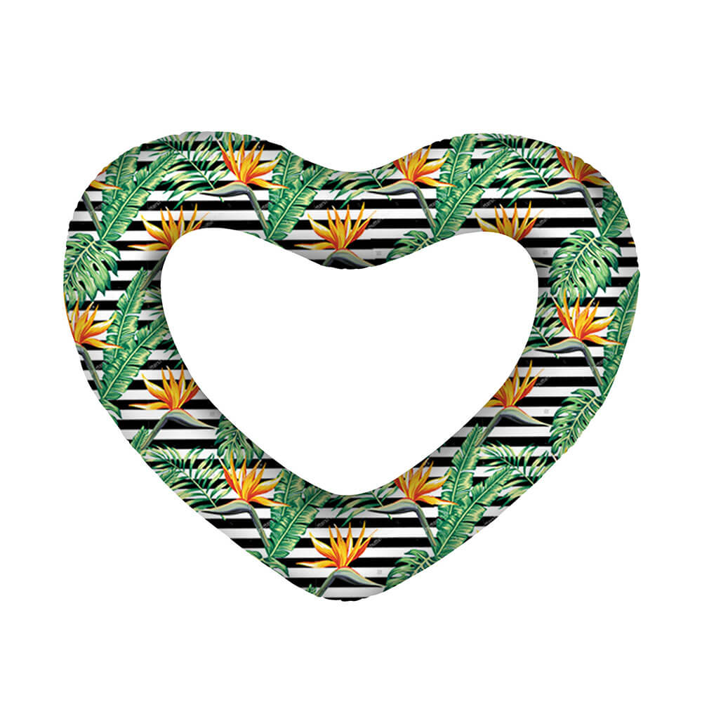 Giant Heart Swim Ring (Deflated:160x135cm)