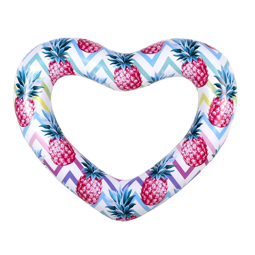 Giant Heart Swim Ring (tömd: 160x135cm)