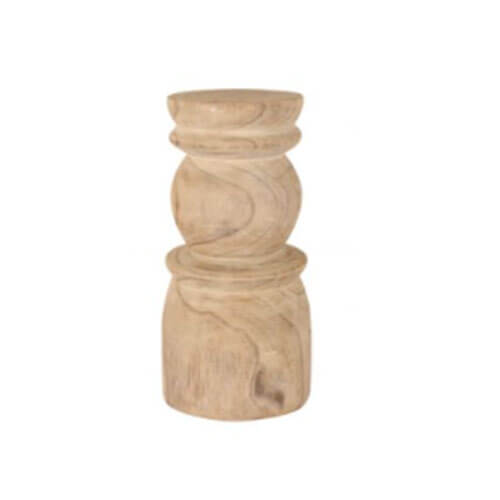 Kadek Wood Candle Stick (30cmx13cm)