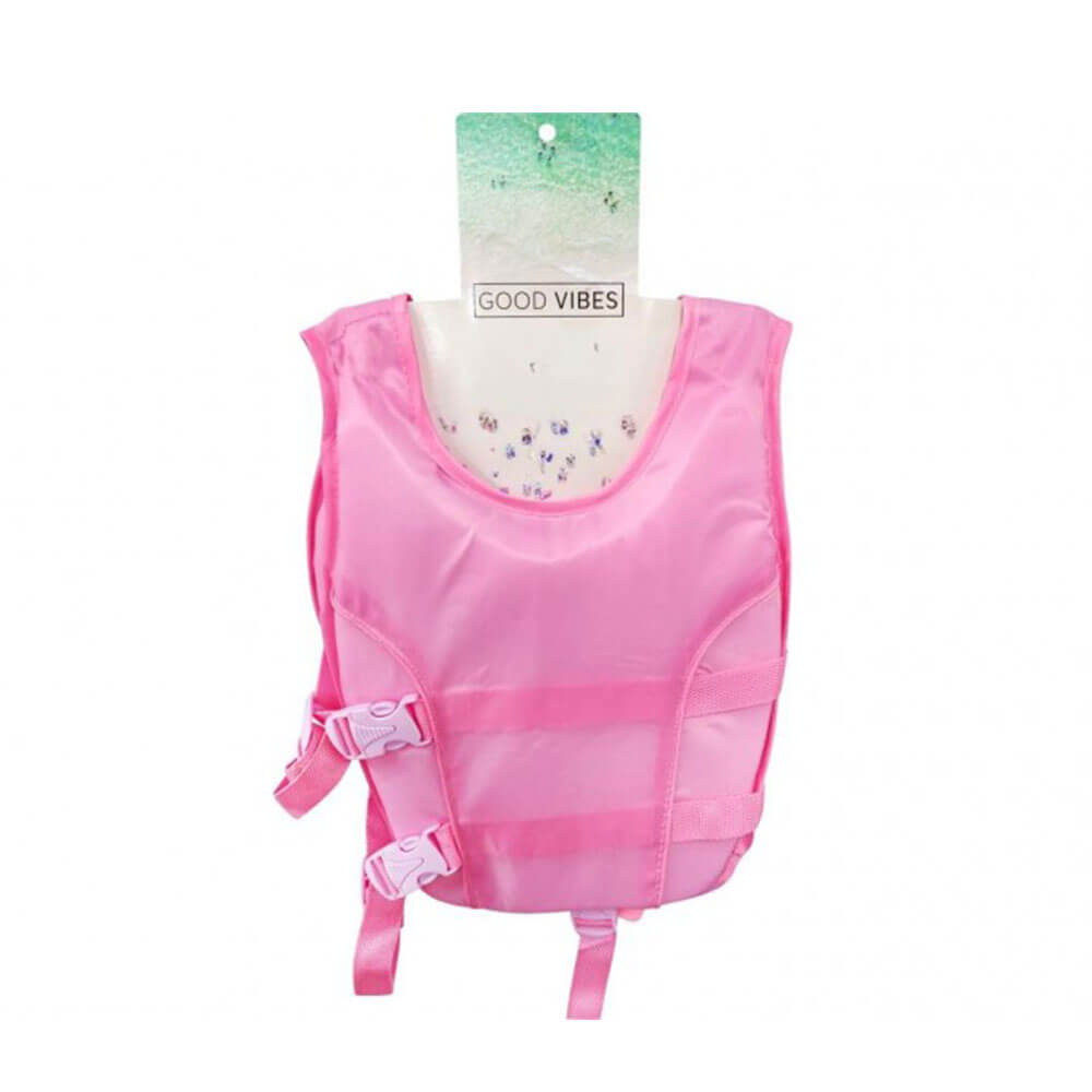 Kid's Swim Vest w/ Anti-Rise Strap (39x32cm)