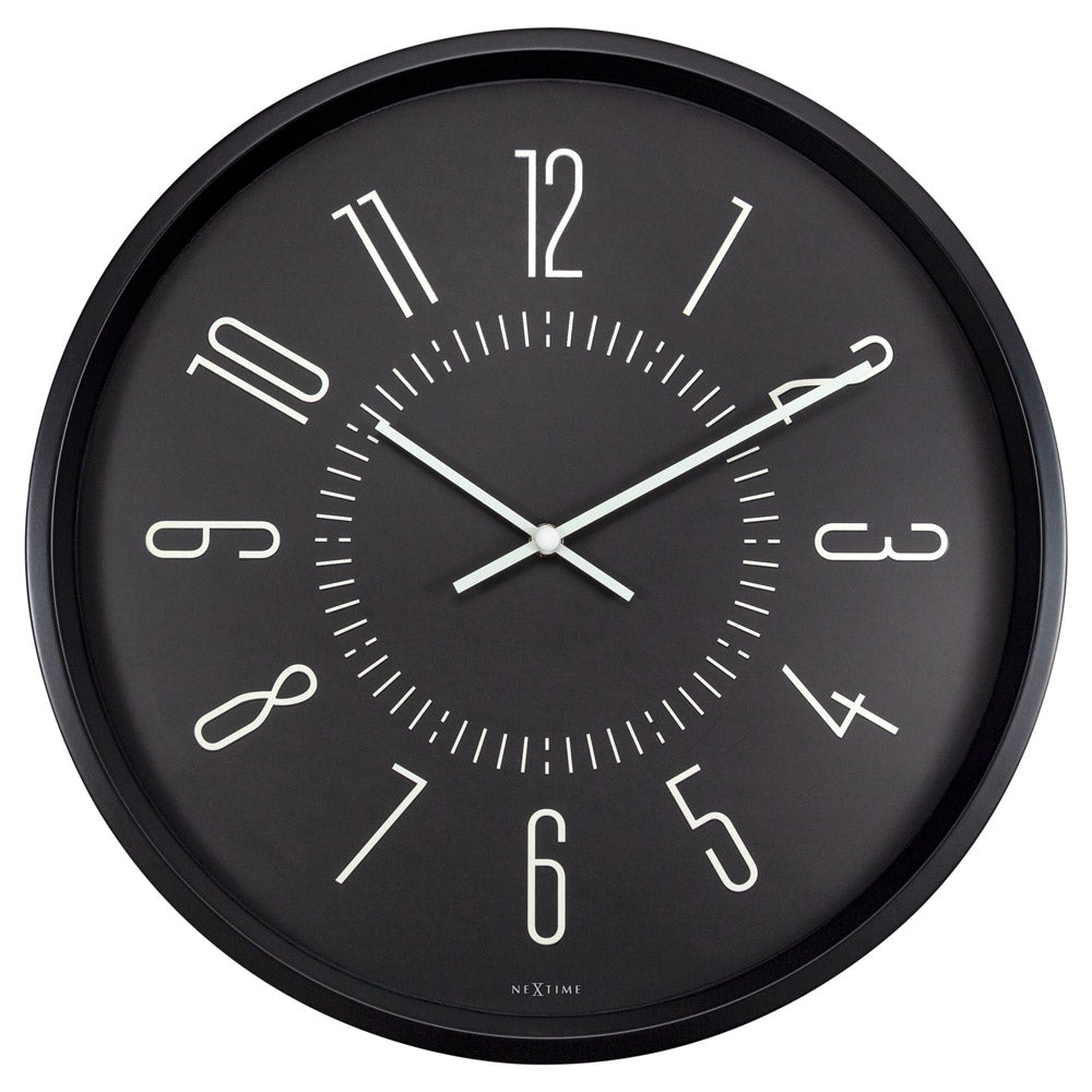 NeXtime Luminous Wall Clock 35cm