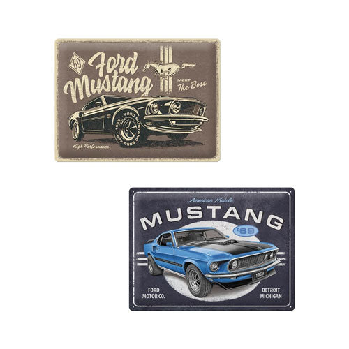 Nostalgic-Art Ford Mustang Large Sign