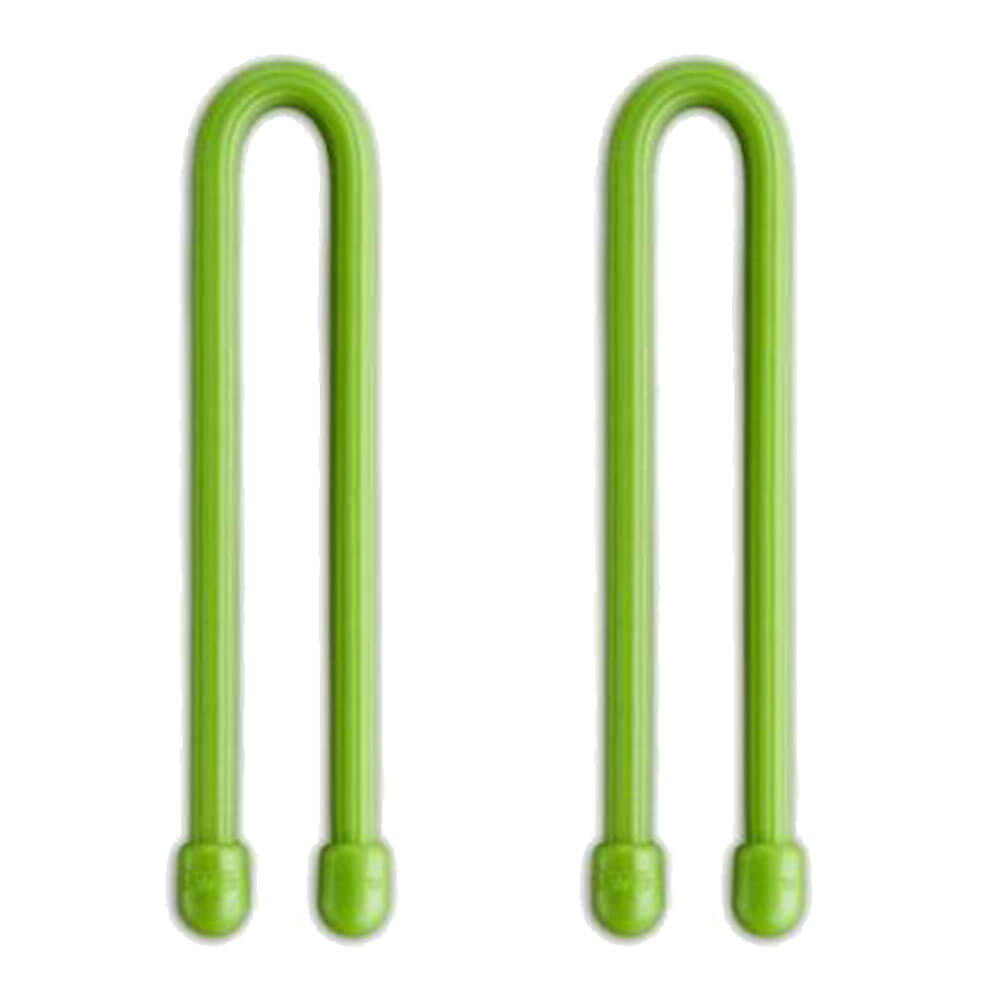 Cravatta per ingranaggio twist in gomma riutilizzabile 6 "(2pk)