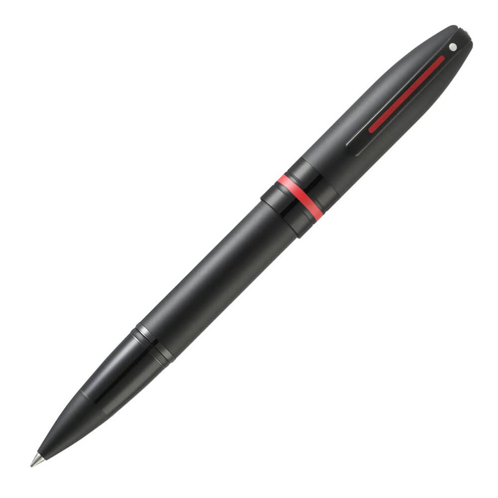 Icon Rollerball Pen con moldura de PVD negro brillante