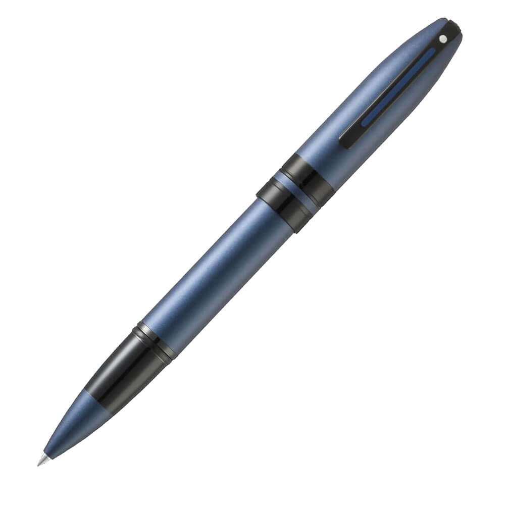 Ikon Rollerball Pen m/ blank sort PVD -trim