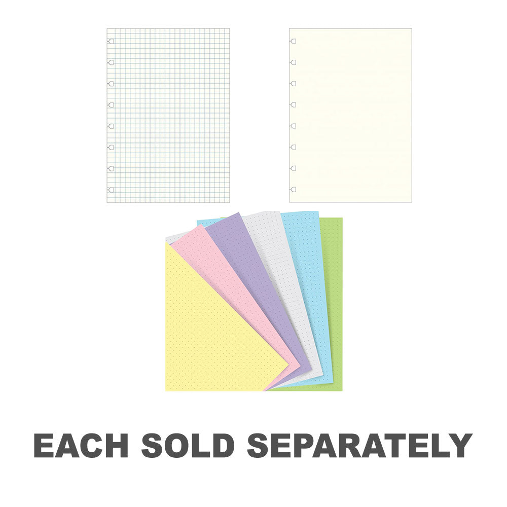 Filofax Pastel A5 Notebook Refill 60pk