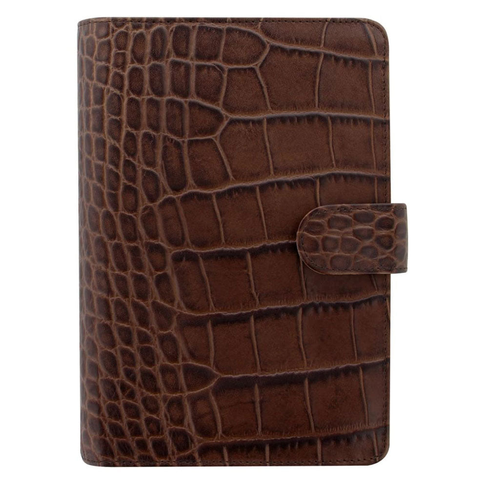 Organizador CROC-Pattern personal de Filofax Classic Personal