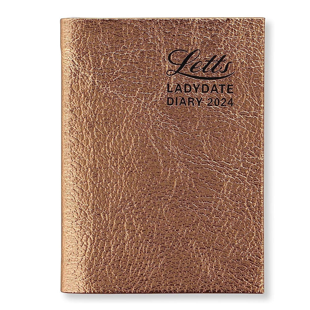 Letts 2024 LadyDate Pocket WTV Diary (Rose Gold)