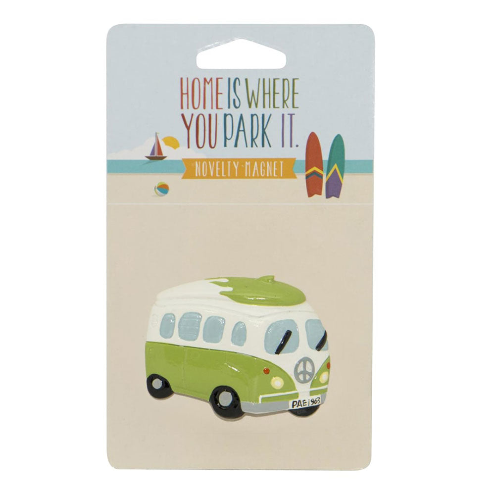 Dakota Camper Van mit Surfboard -Magnet