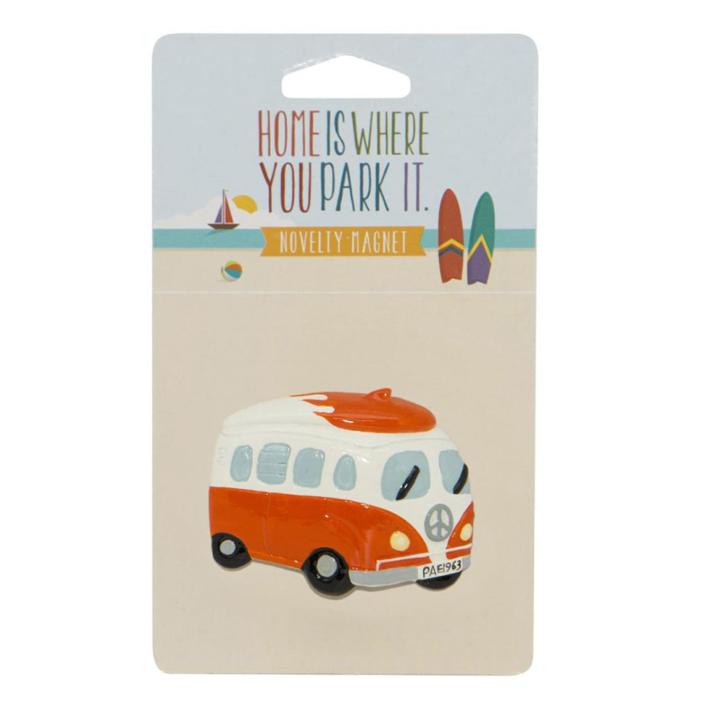 Dakota Camper Van mit Surfboard -Magnet