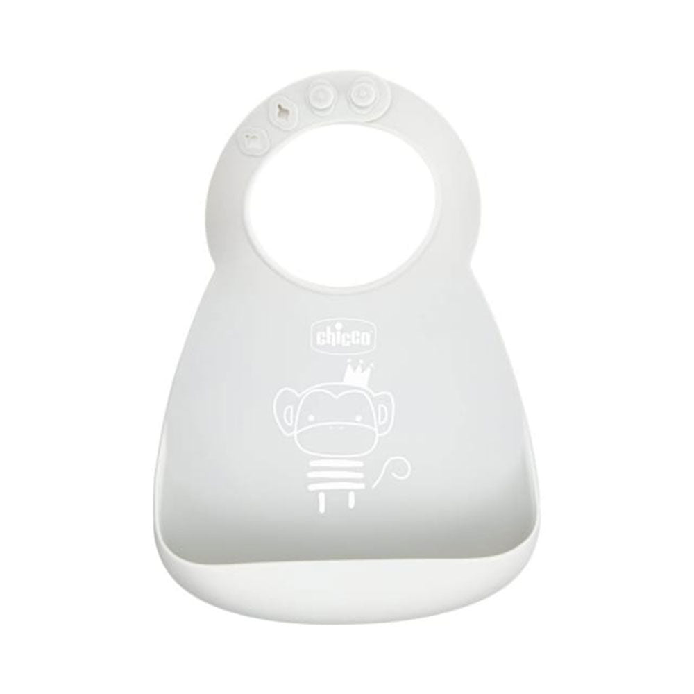 Chicco Silicone Bib met crumble catcher