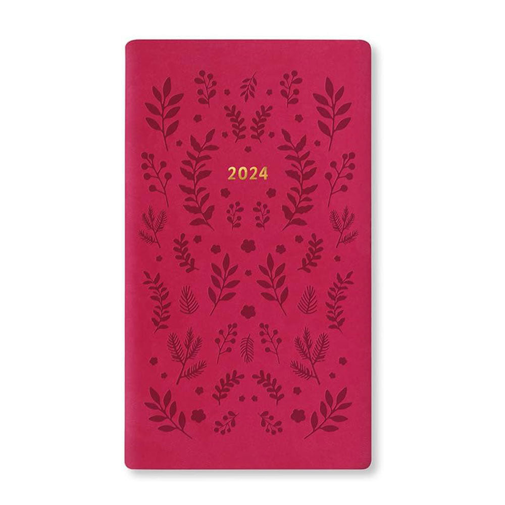 LETTS 2024 WOODLAND MIDE MIDE POCKED SEMAINE pour voir le journal