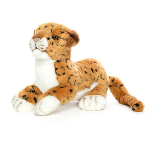 Jaguar Cub Plush Toy 17cm (Brown)