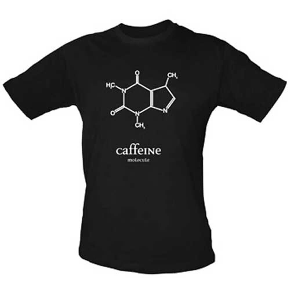 Caffeine Molecule T-Shirt