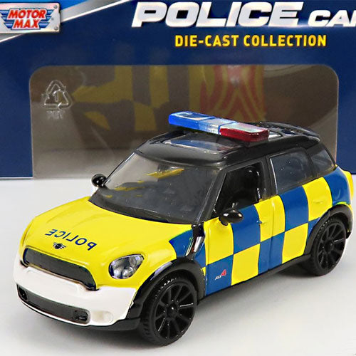 Mini Cooper S Countryman Police Series 1:43 Model Car