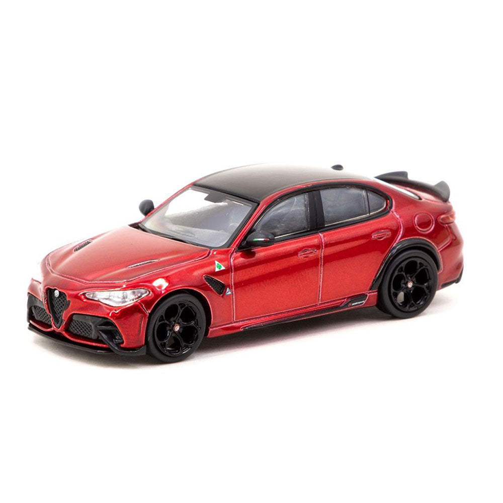  Alfa Romeo Giulia Modell im Maßstab 1:64 (Metallic-Rot)