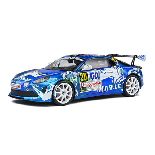 Alpine A110 RallyE Rallye Du Var 2021 1/18 Scale Model