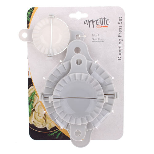 Appetito Dumpling Press Set (White)