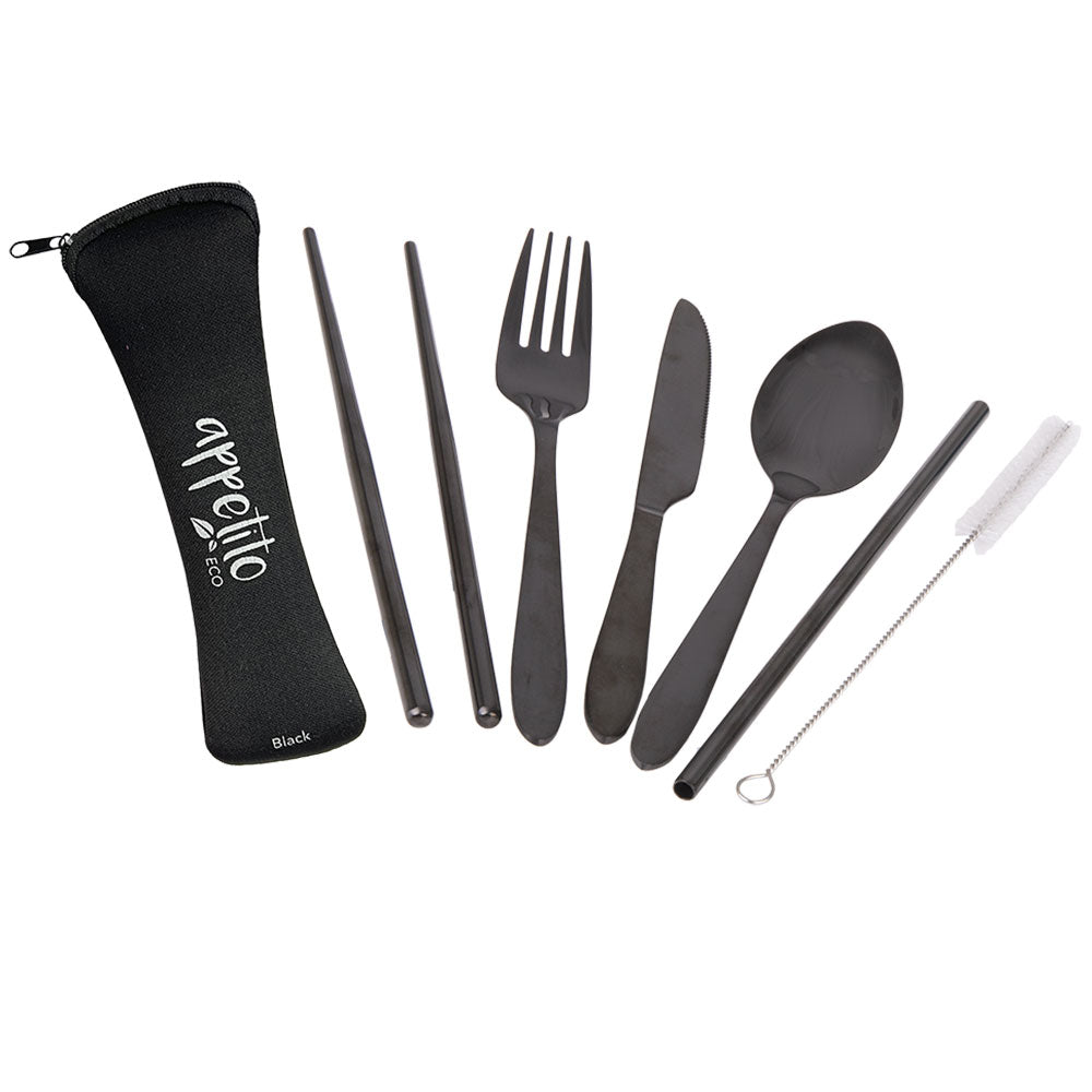 Appetito S/Steel Traveller's Cutlery Set