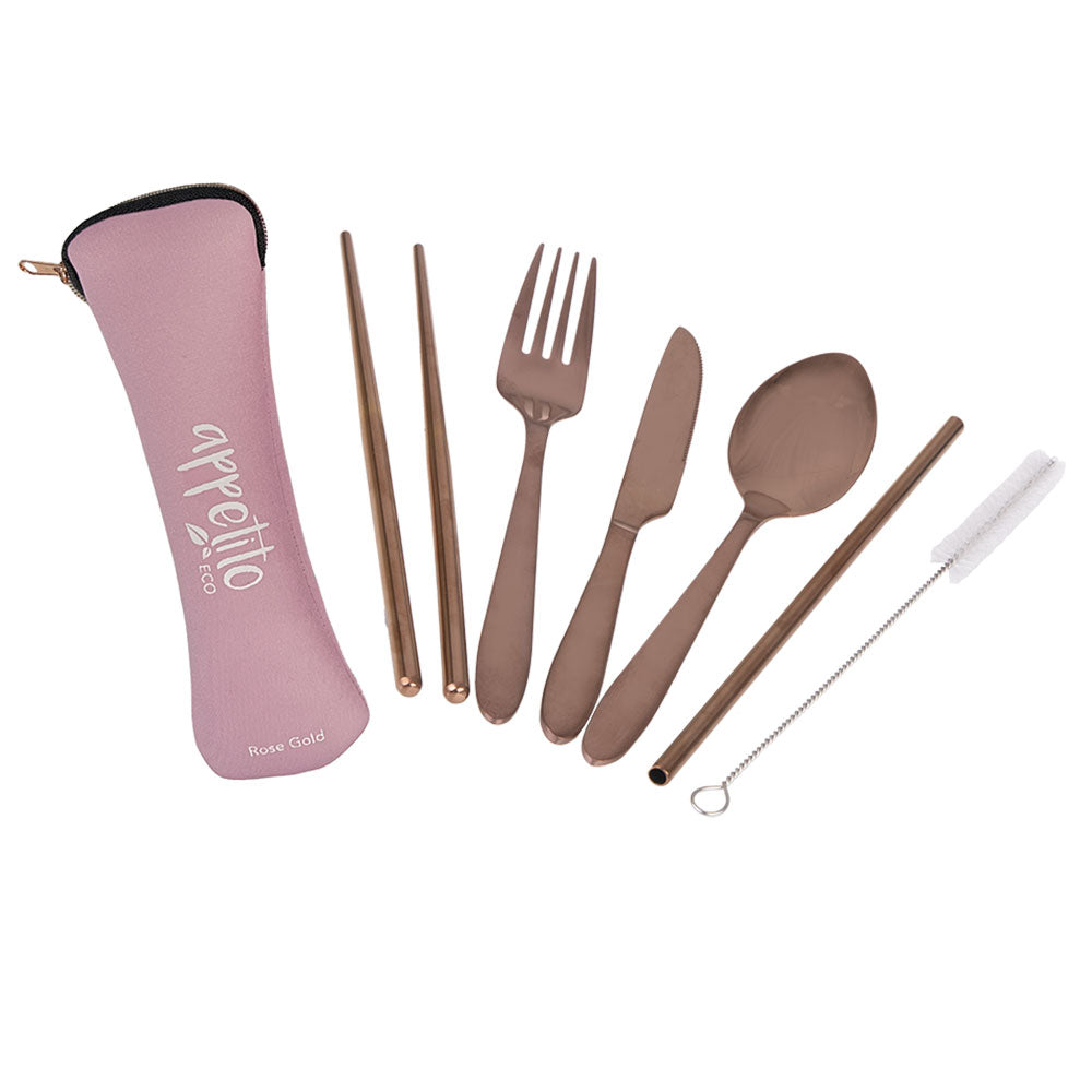 Appetito S/Steel Traveler's bestek set