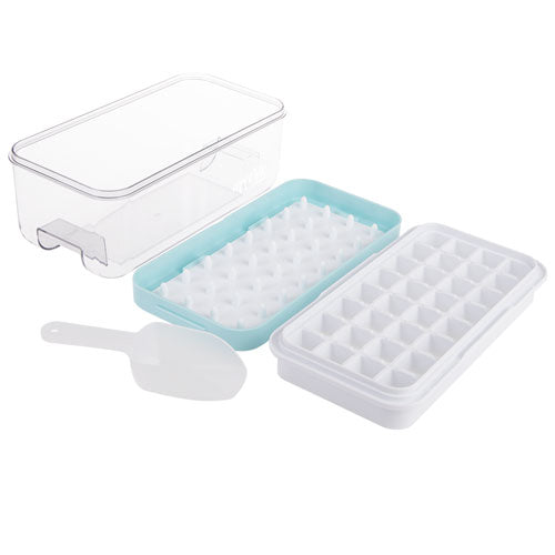 Appetito 32-Cube Ice Maker & Storage Box (Arctic Blue)