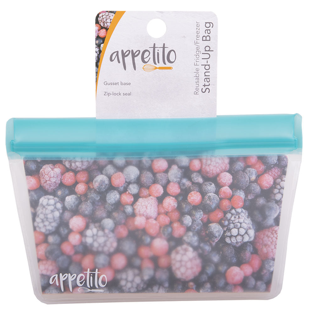 Appetito Reusable Fridge Sandwich Bag (Blue)