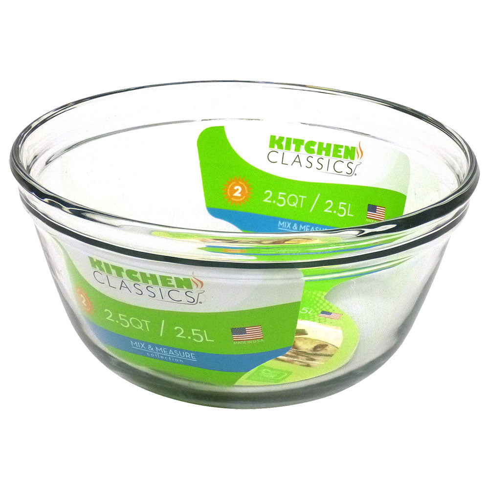 Kitchen Classics Glass Mixing Bowl