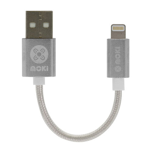 Moki Braided Lightning Cable 10cm