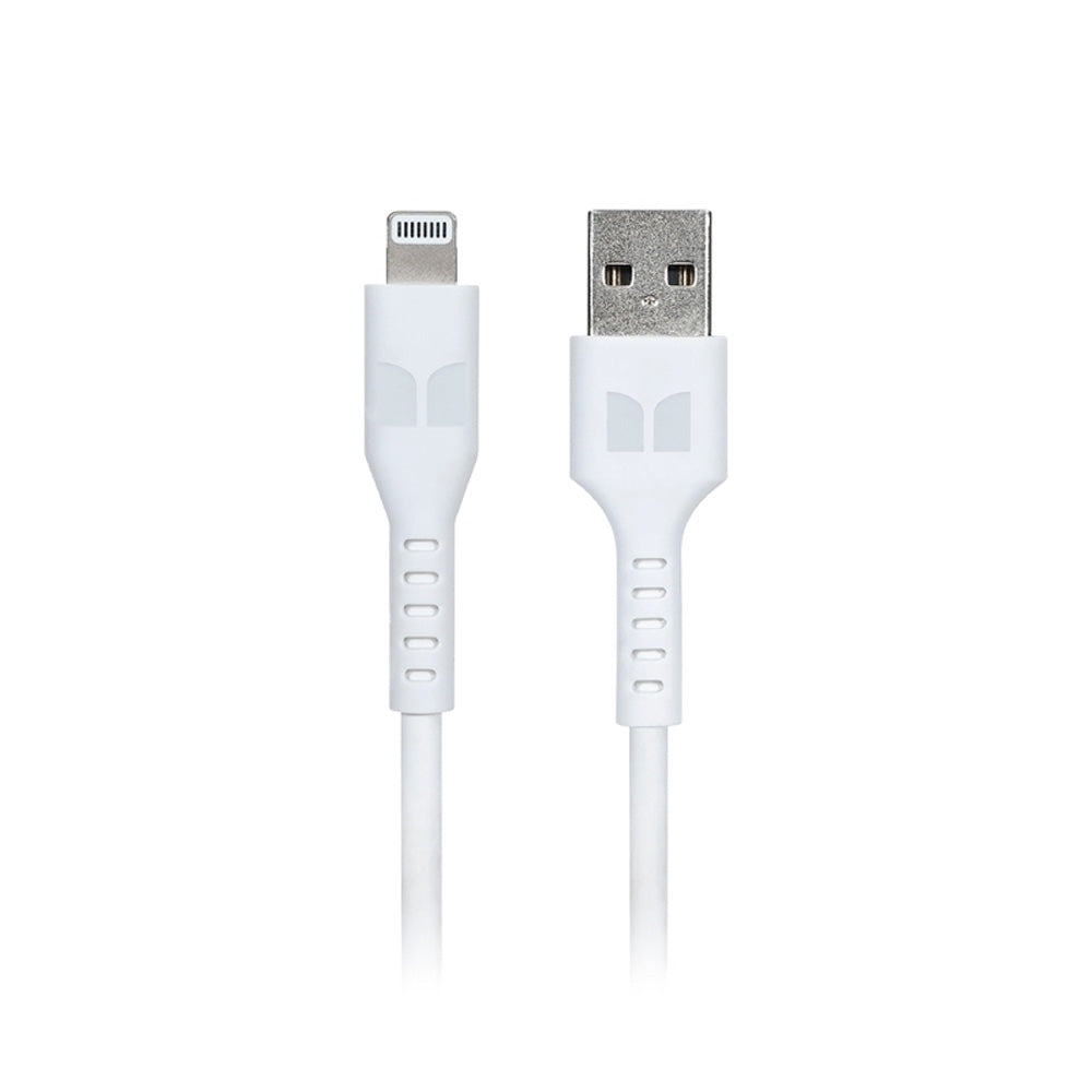 Monster Lightning vers USB-A Cable 2M (blanc)