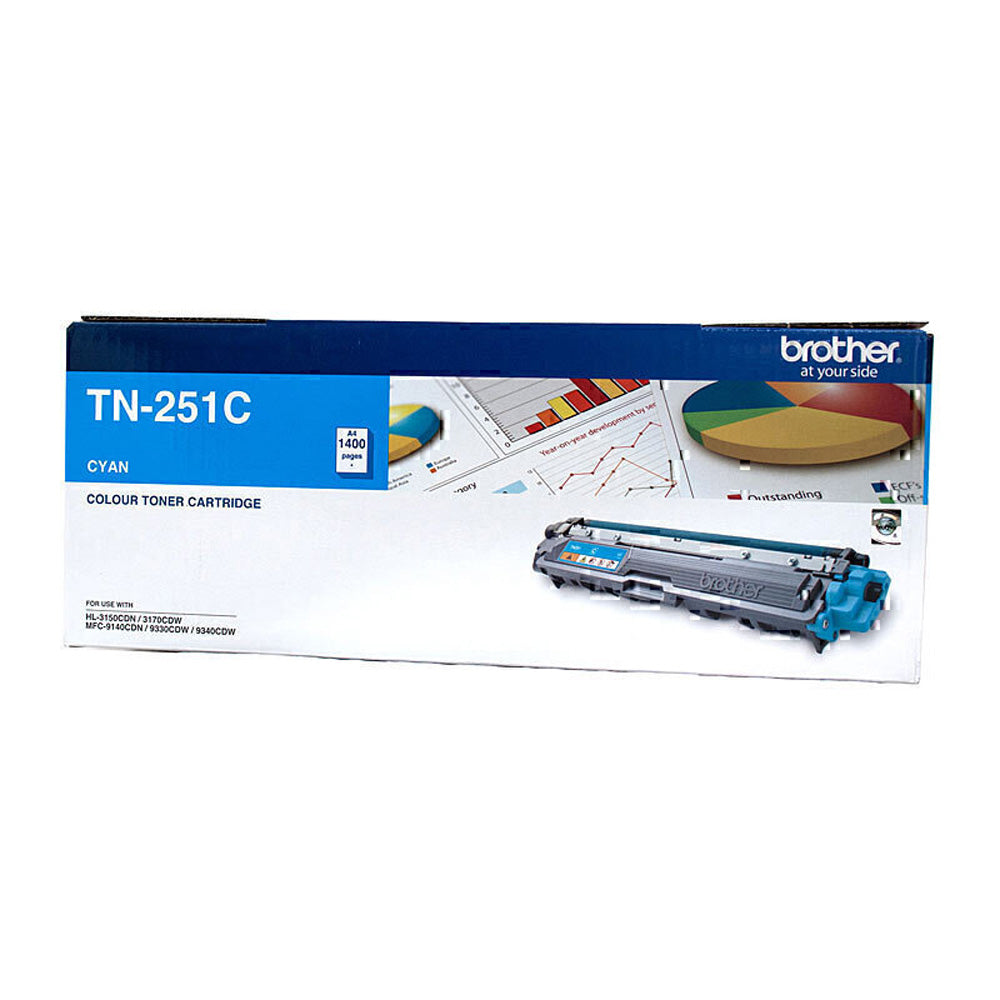 Broeder TN251 Cyaan tonercartridge