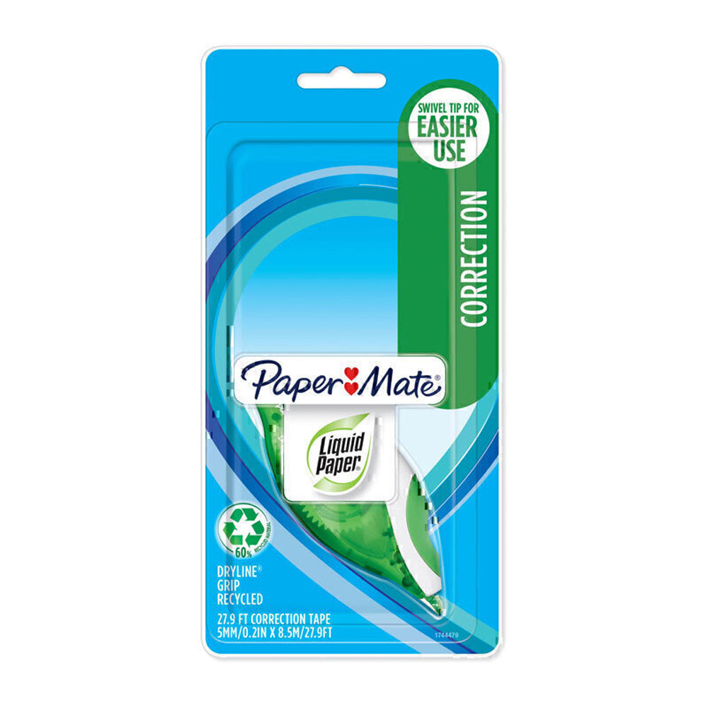 Paper Mate LP Dryline Grip Correctietape (doos van 6)