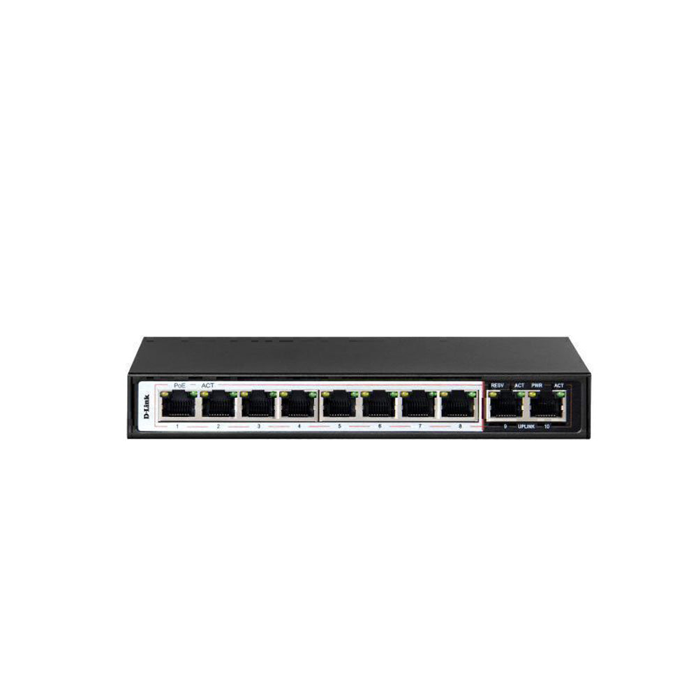 D-Link Poe Switch m/ lang rækkevidde Port