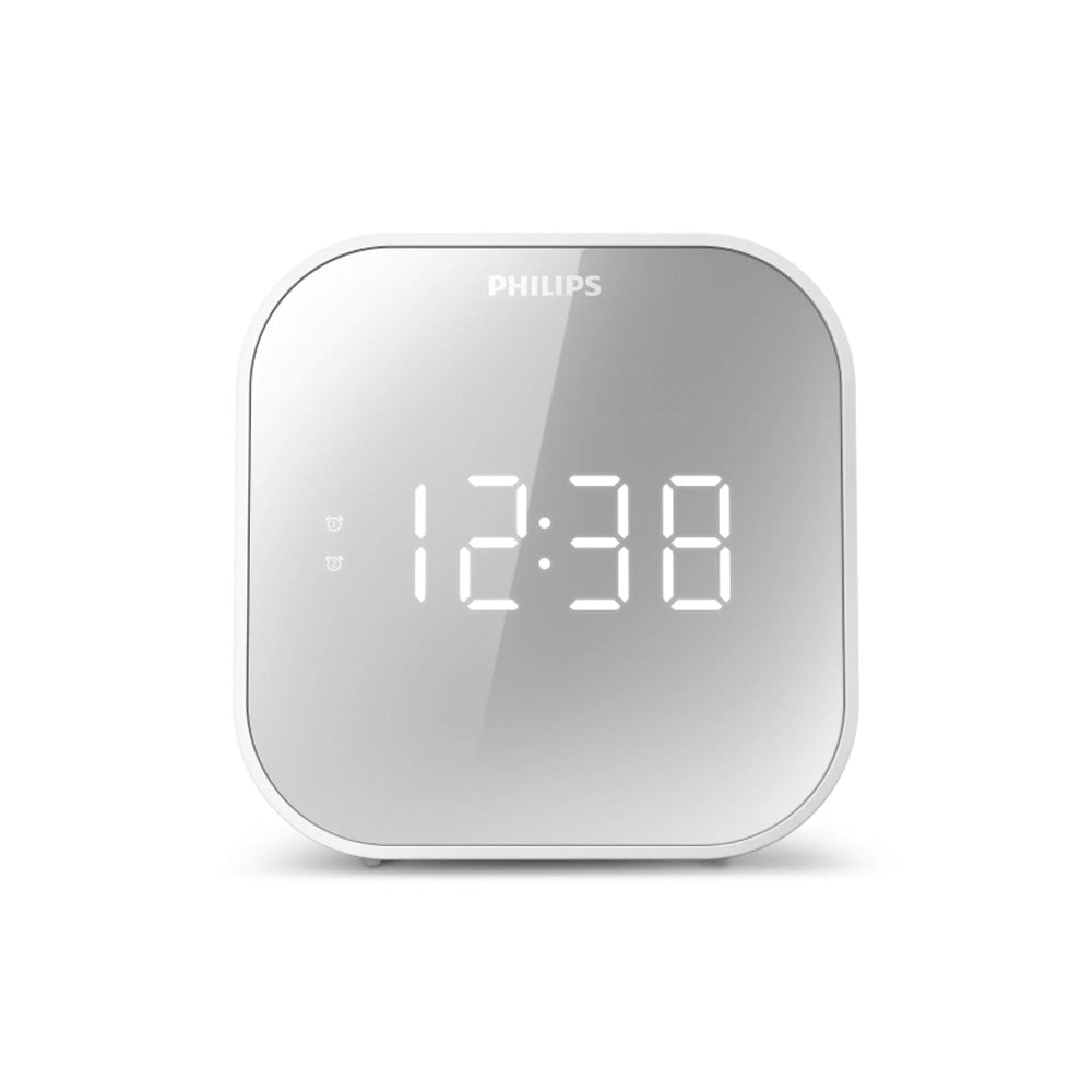 Philips TAR4406 USB Charging FM Clock Radio