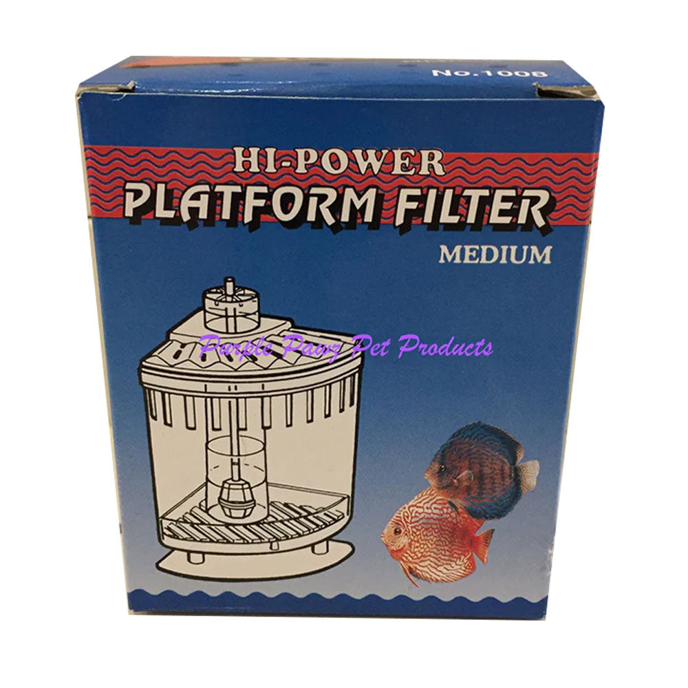 Filtre d'aquarium de plate-forme Unipet