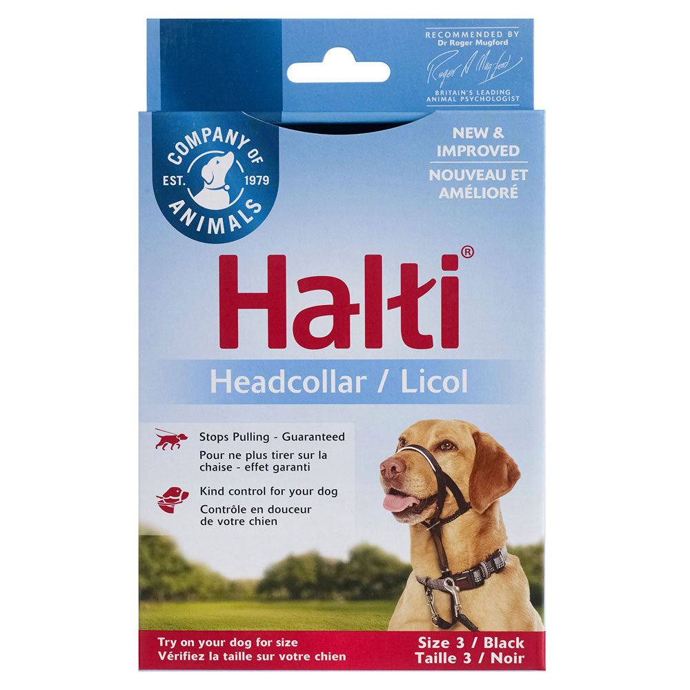 Halti Dog Head Collar (Black)