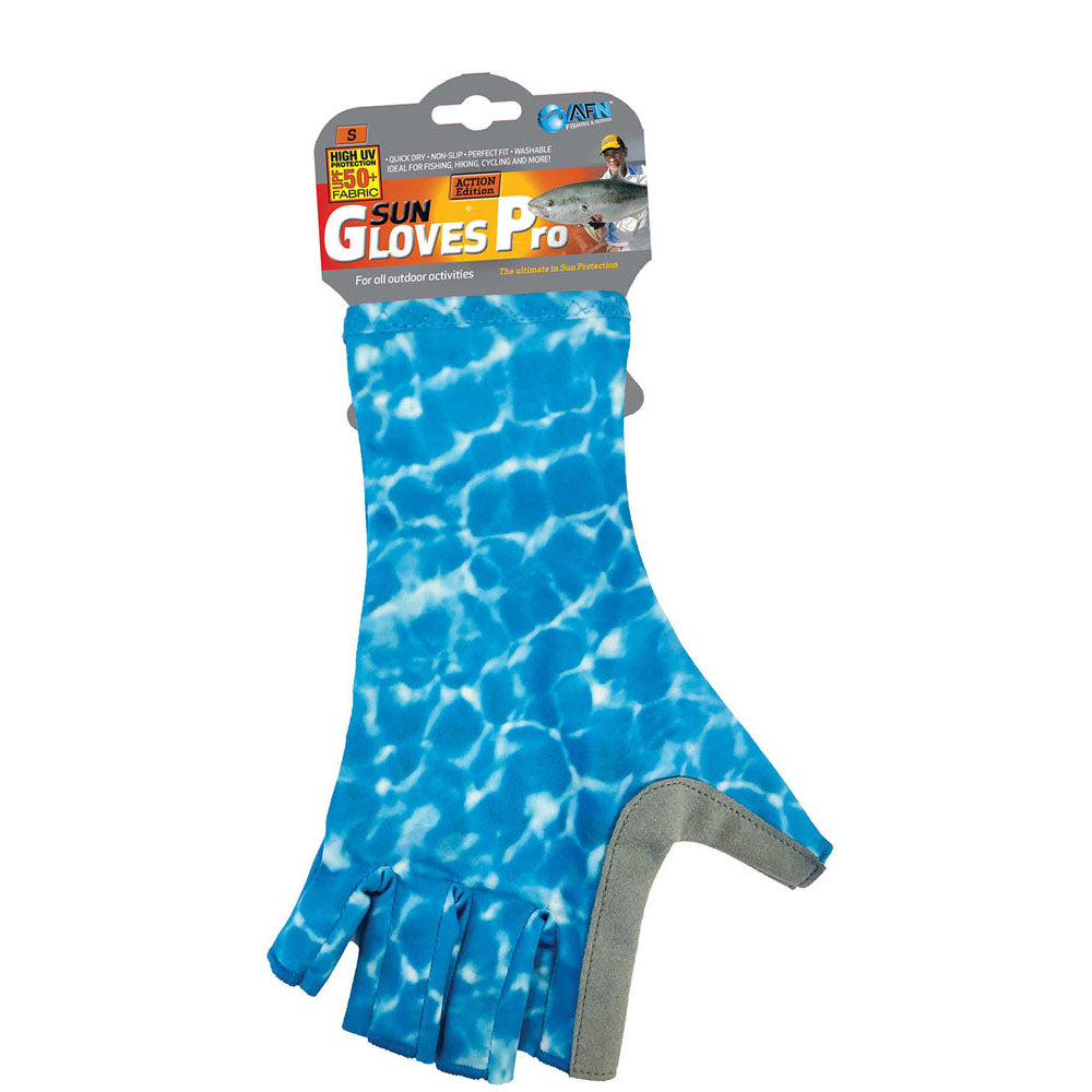 Water Print Sun Glove Pro (niebieski)