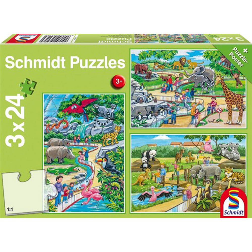 Schmidt Puzzle Jigsaw 3x24pcs