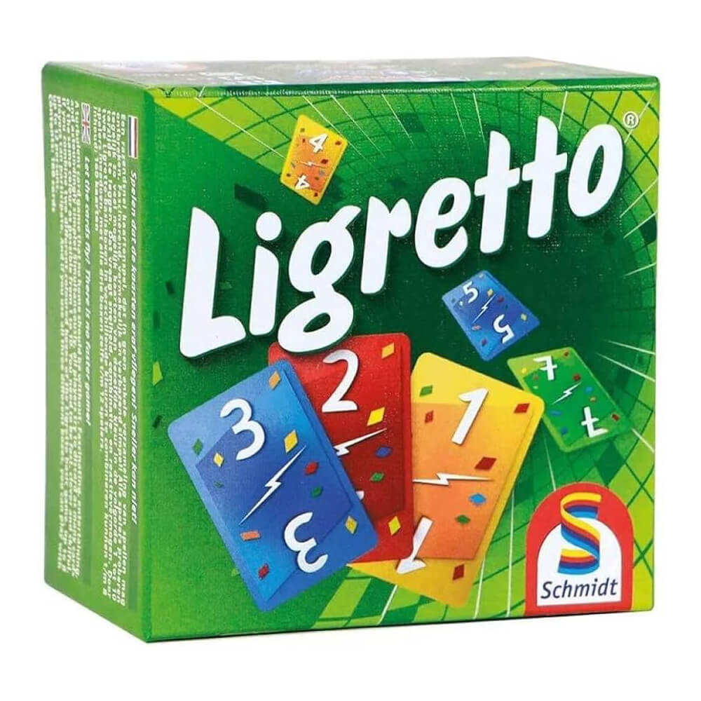 Juego de juegos de cartas de color Ligretto