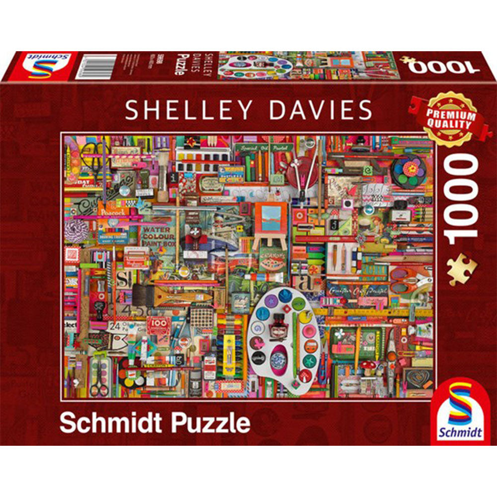 Schmidt Davies Vintage Puzzle 1000 stk