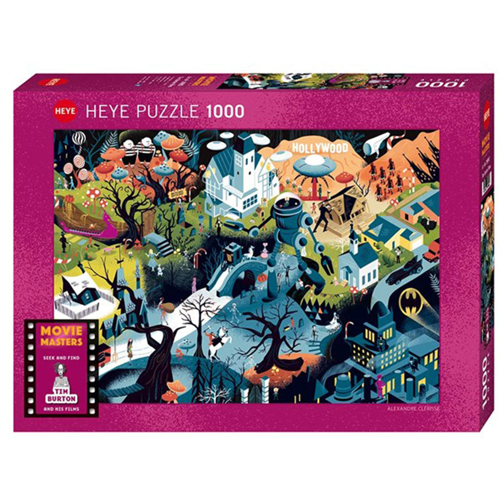 Heae Movie Masters Jigsaw Puzzle 1000 stk