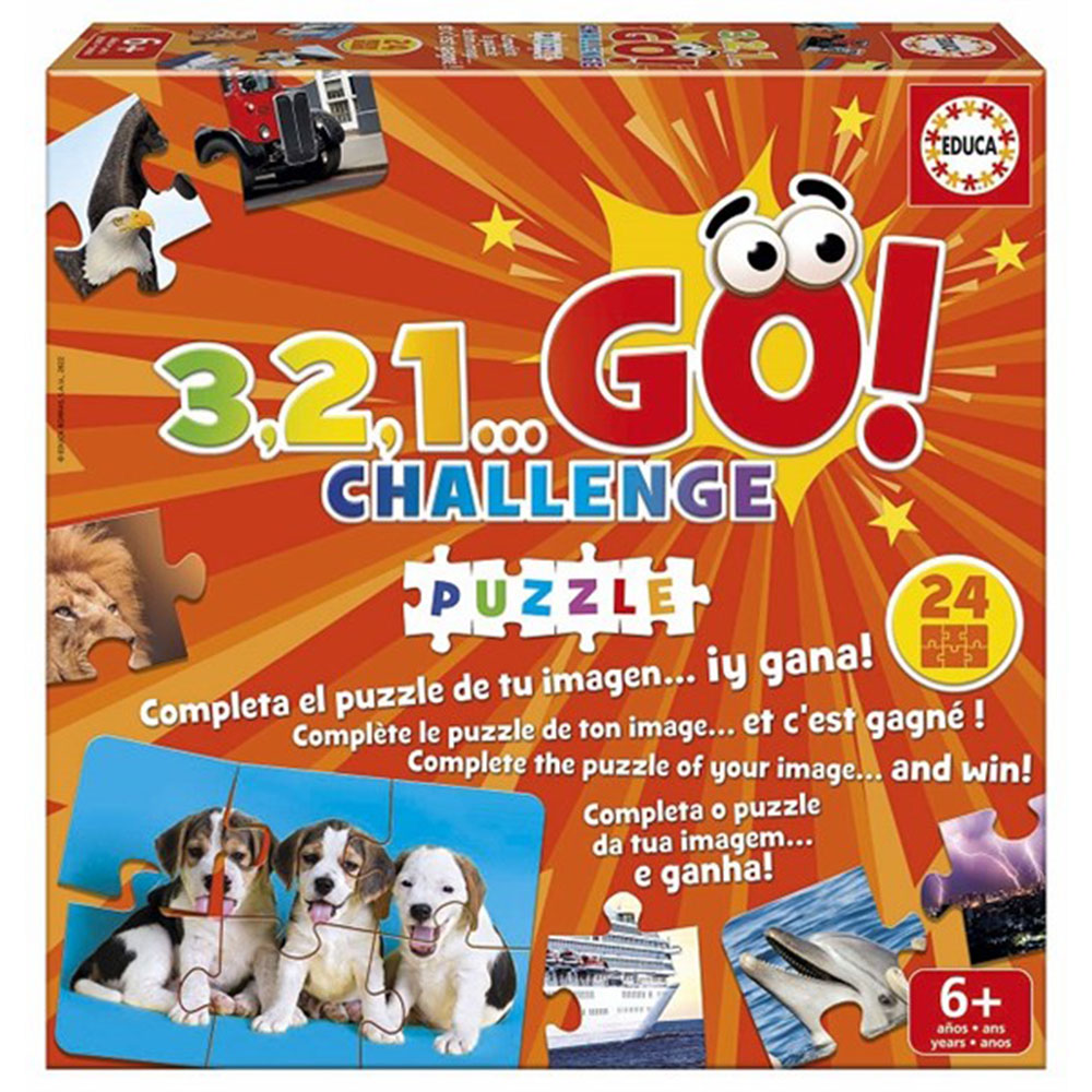 Educa 3,2,1 go Challenge Game