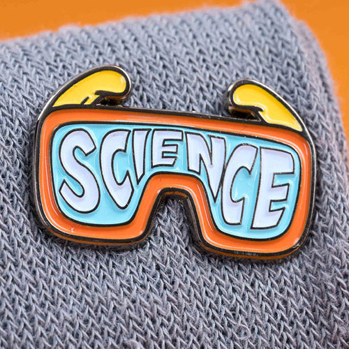 Saftey Goggles Enamel Pin