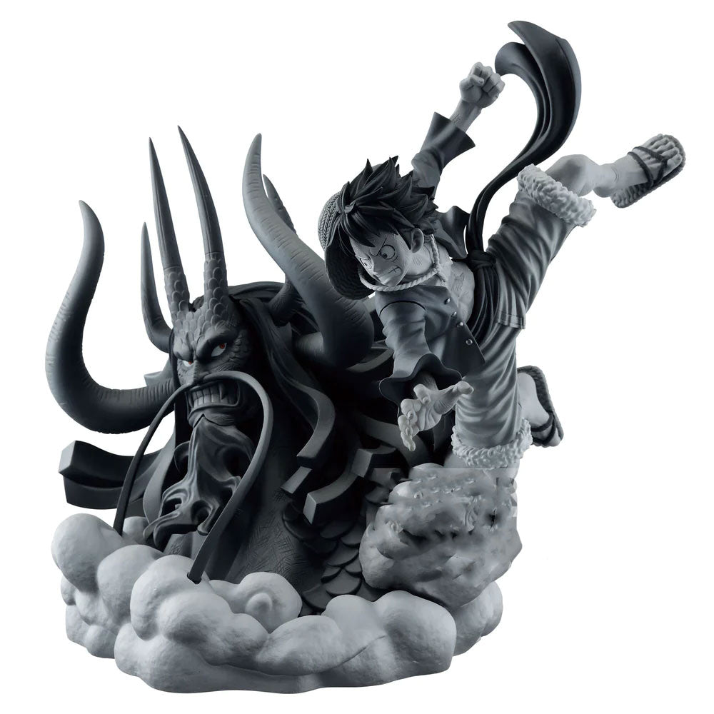 Banpresto una figura di luffy dioramatic