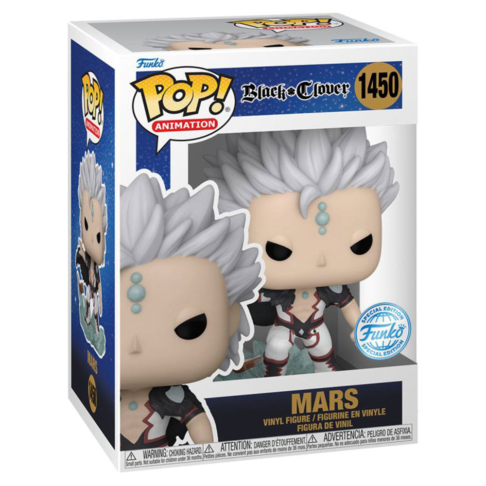 Black Clover Mars with Book US Exclusive Pop! Vinyl