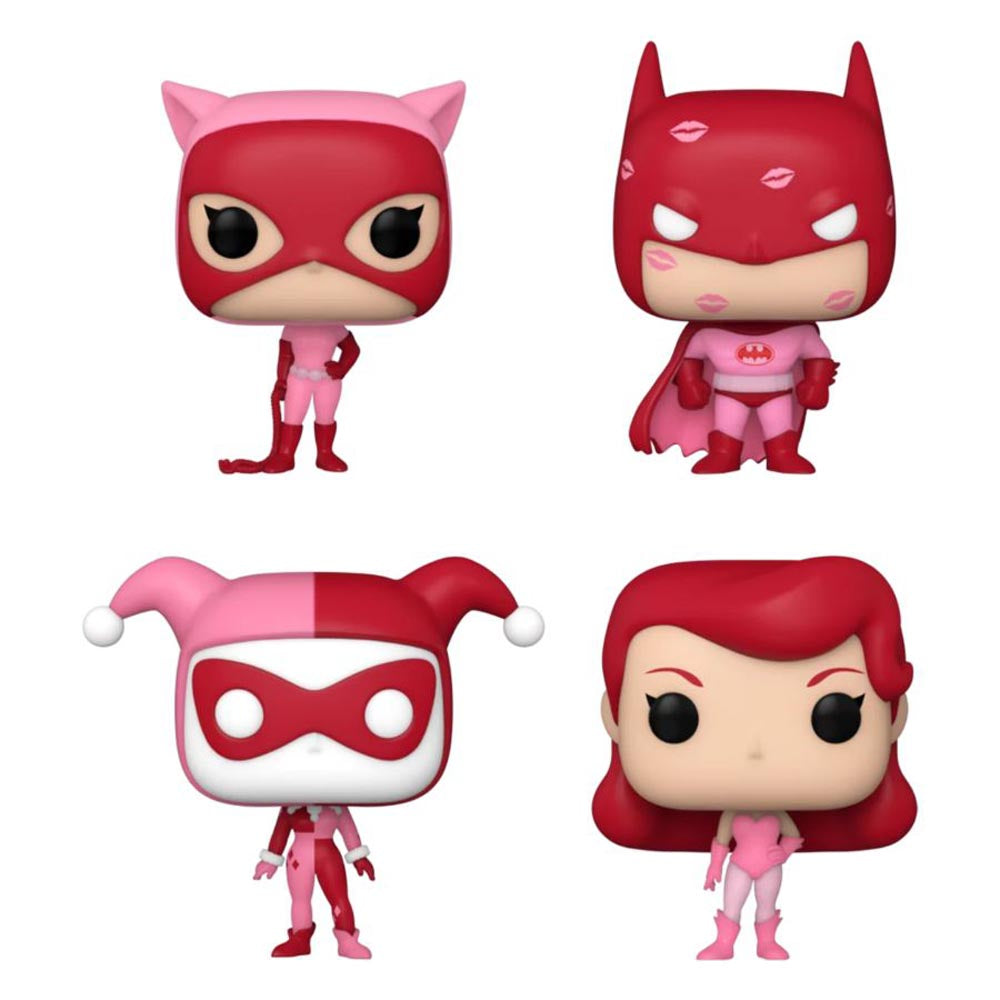 Valentines Pink Us Ex. Pocket Pop! Boîte à coeur 4pk