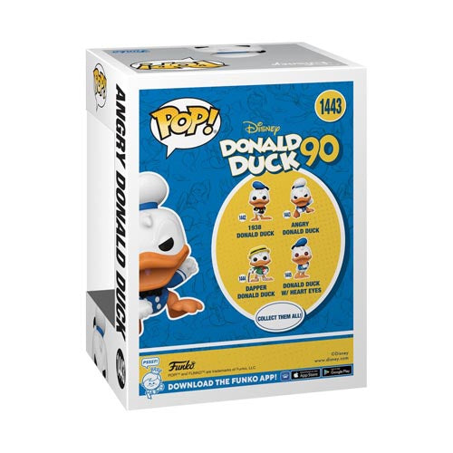 90th Anniversary Donald Duck Angry Pop! Vinyl