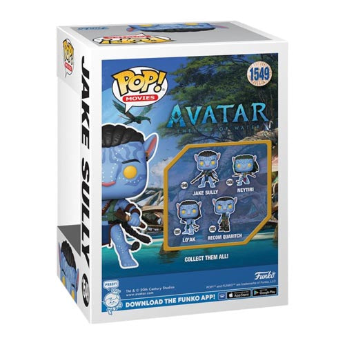 Avatar: the Way of Water Jake Sully Battle Pop! Vinyl